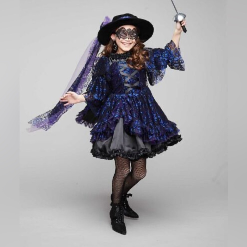 Chasing Fireflies Midnight Bandida Outlaw Zorro Costume.